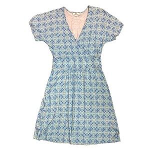 Women’s Vinyard Vines Faux Wrap Railing Print Knit Dress i